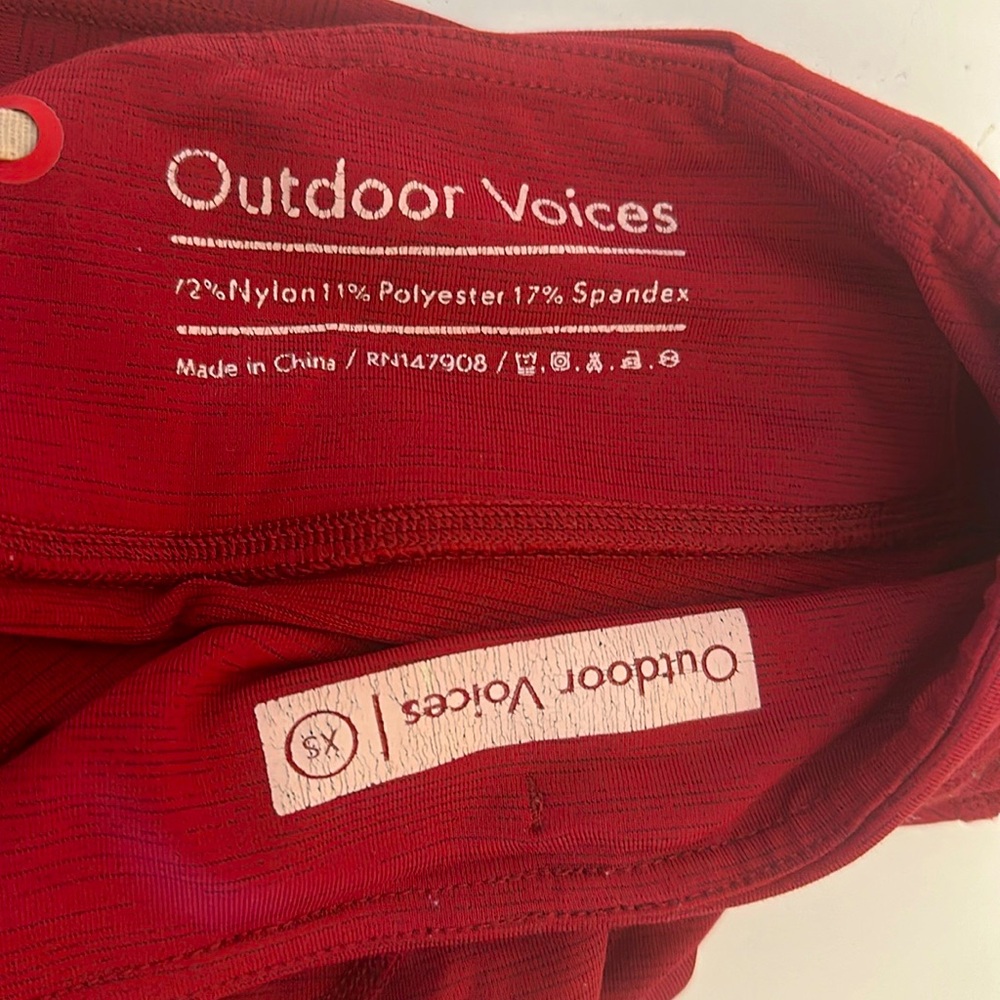Outdoor Voices Ruby Leggings XS